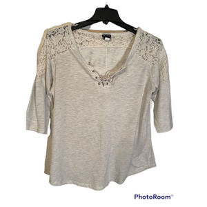 Torrid Size 1 Lace Tie up Top